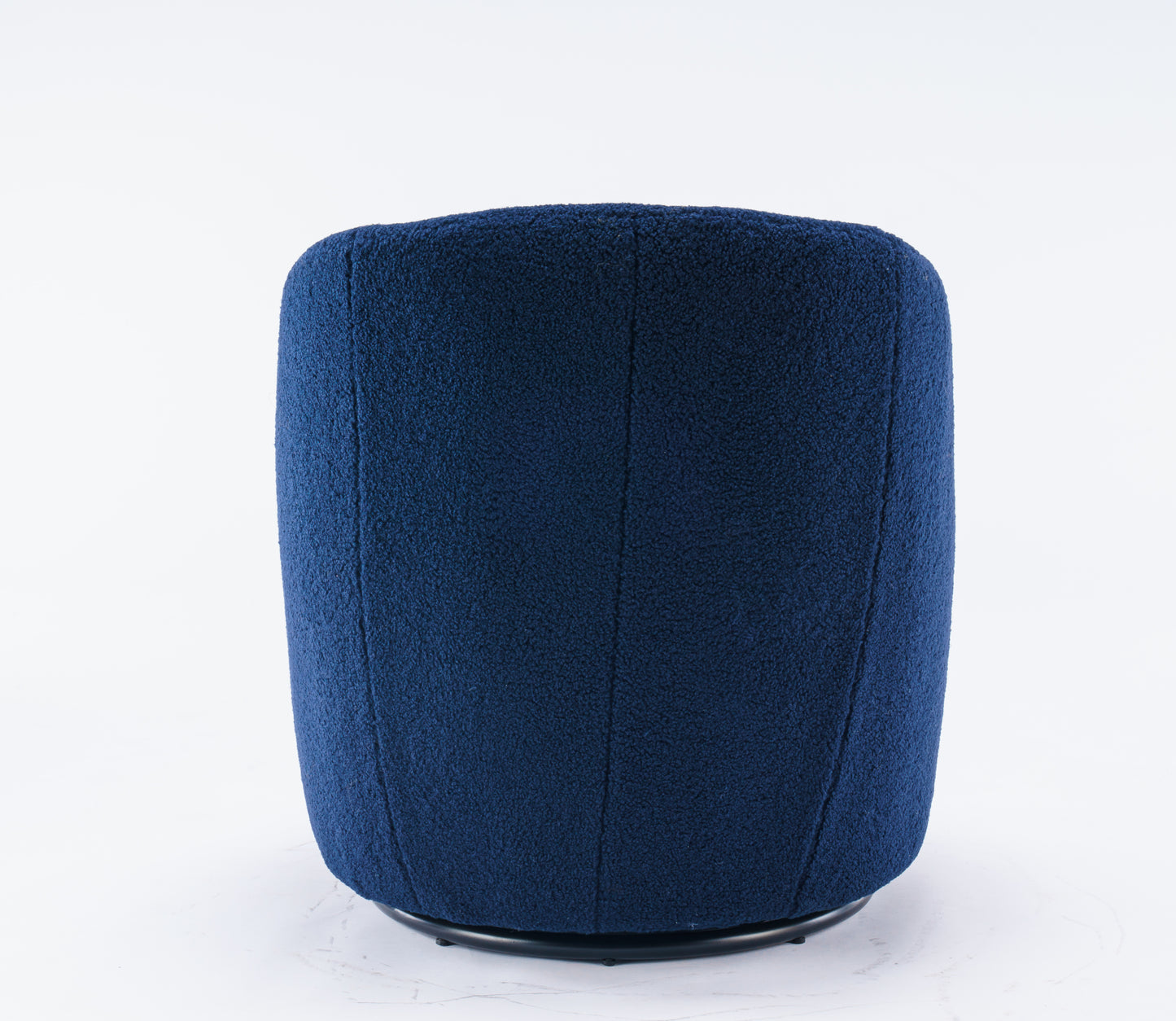 Teddy Fabric Swivel Accent Armchair