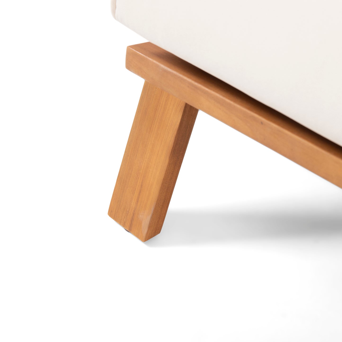 Adirondack Style Outdoor Acacia Wood Club Chair