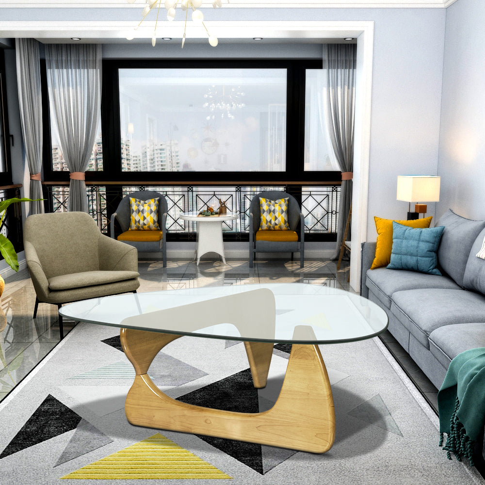 Modern Geometric Marvel Coffee Table