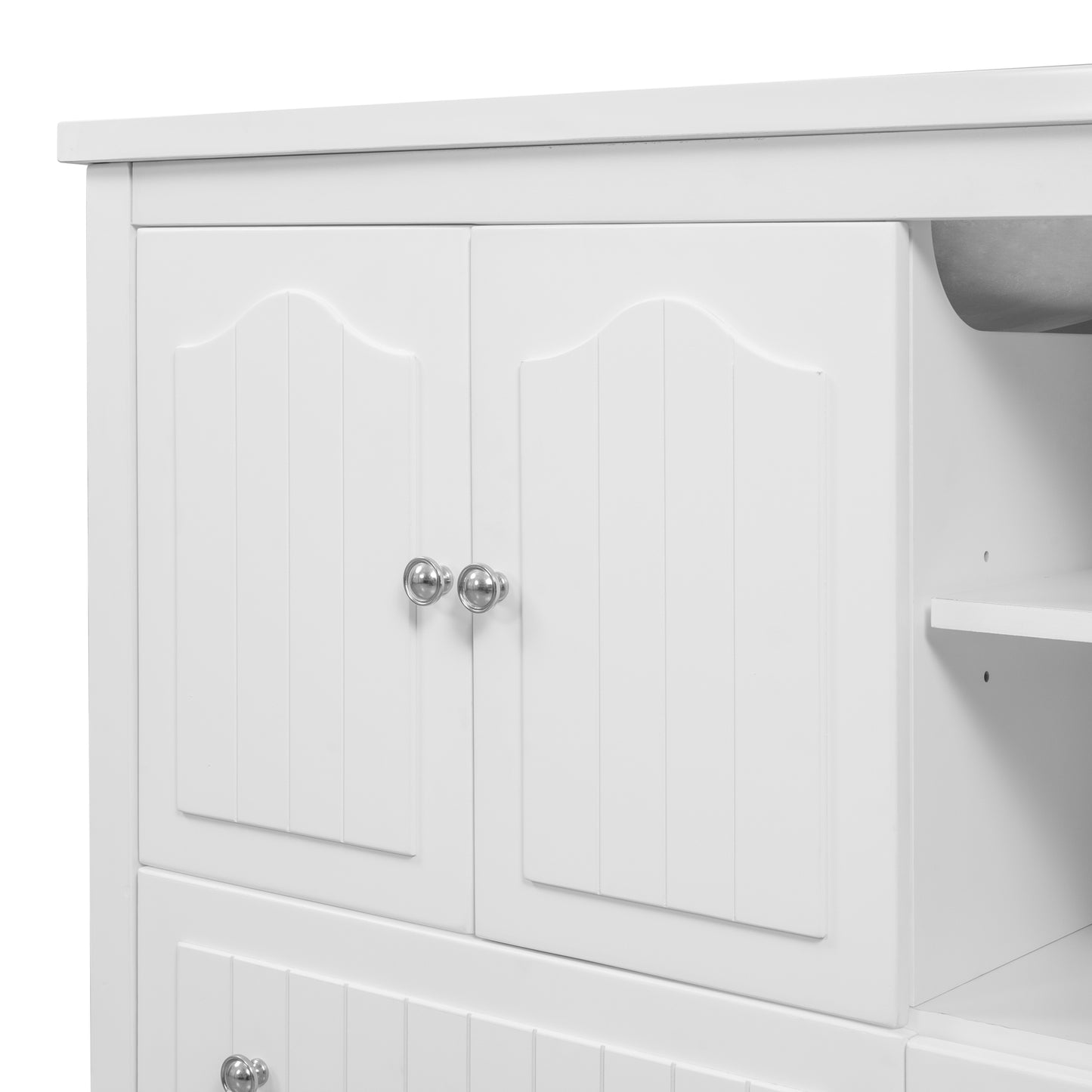 36" Bathroom Vanity With Ceramic Basin