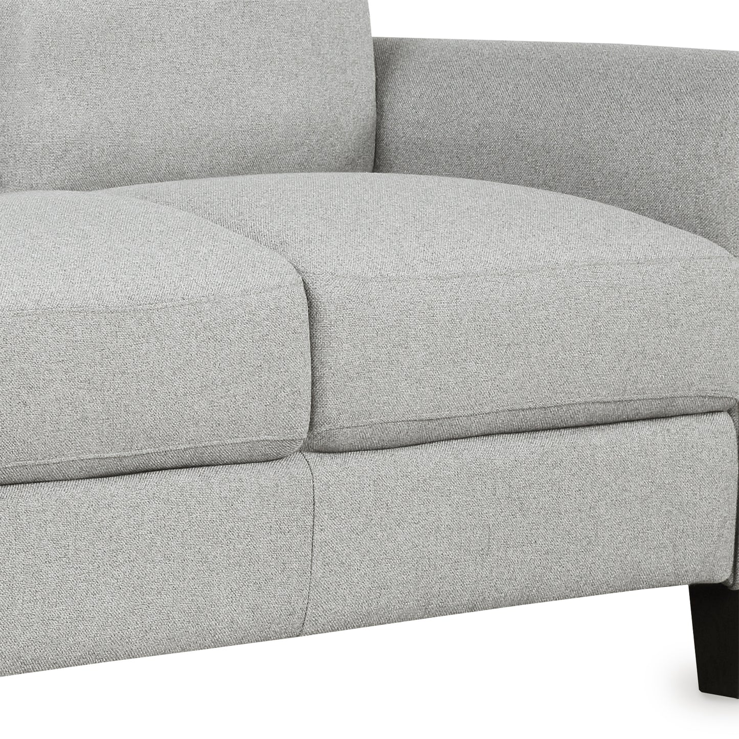 Light Gray 3-Seat Sofa