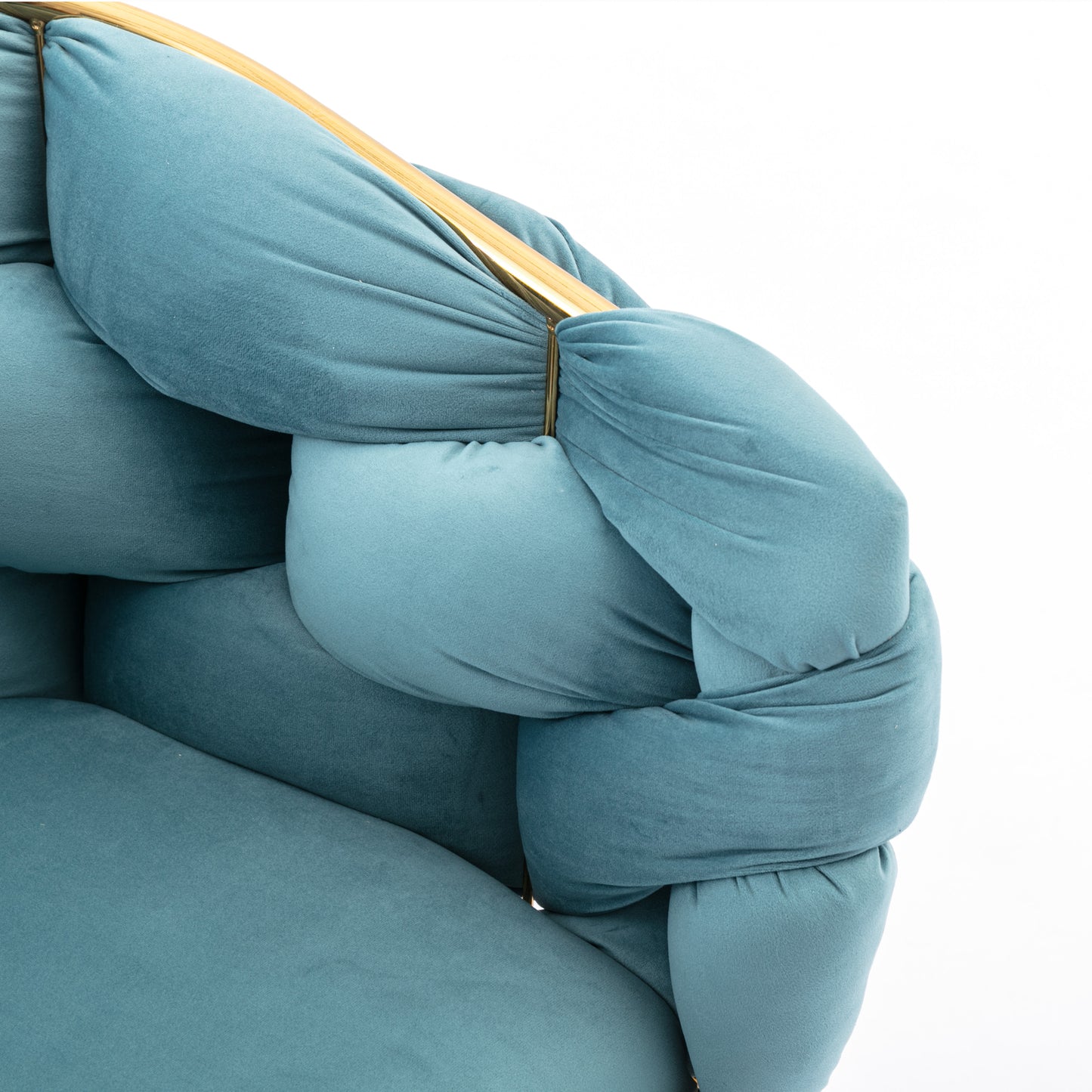 Luxury Leisure Velvet Single Sofa Chair
