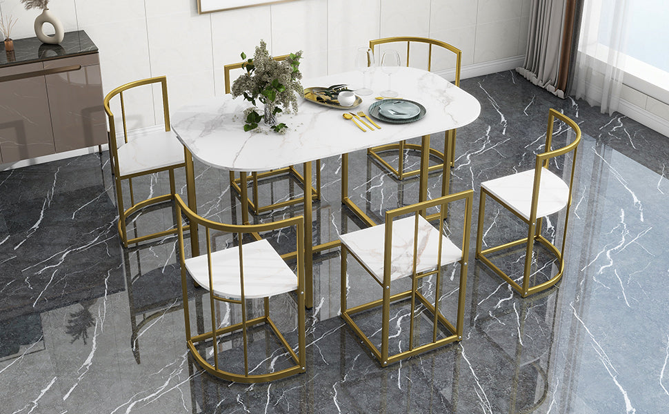 Glamour Dining Table Set