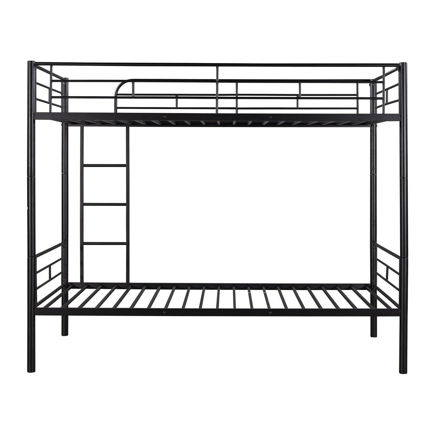 Twin Metal Bunk Bed -Black