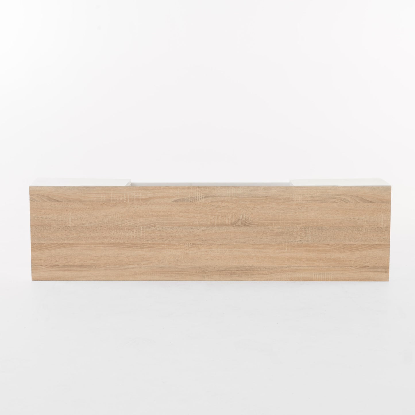 TV Stand with Glass Accents and Ample Storage
