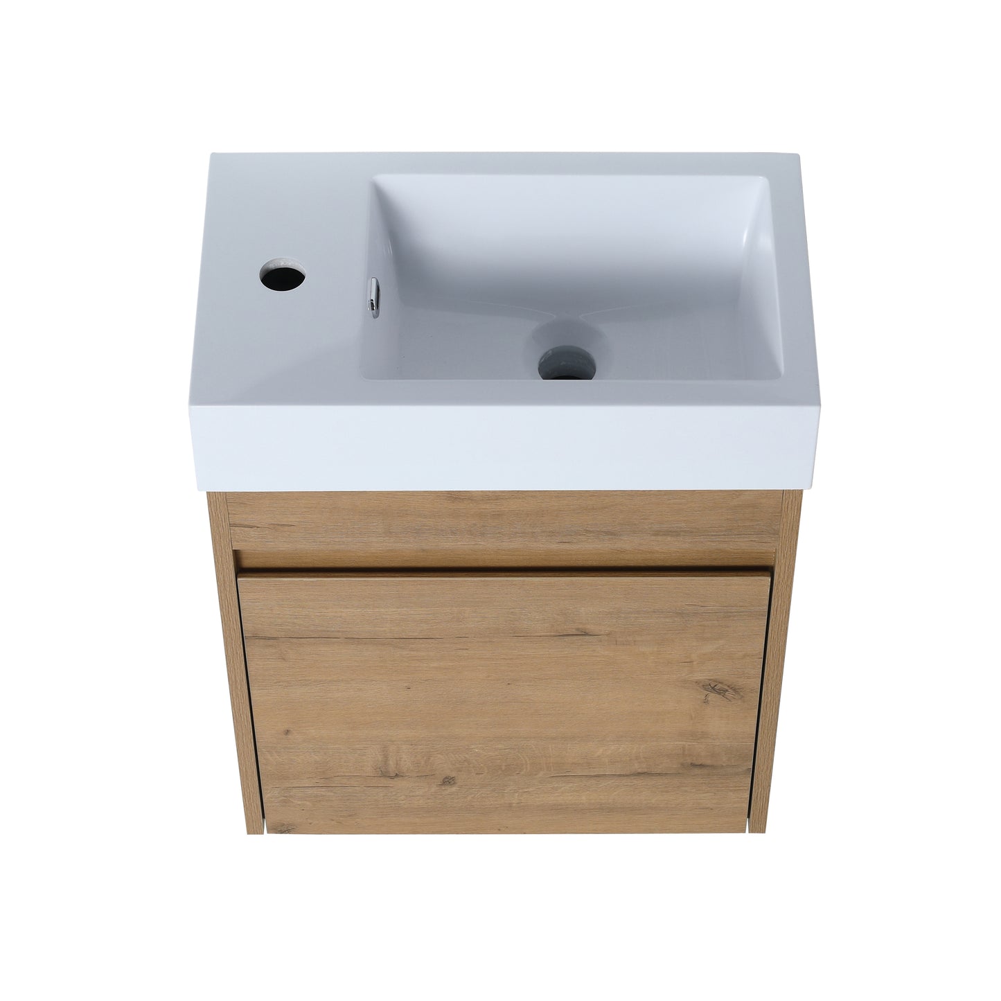 18'' Wall Mounted Bathroom Vanity
