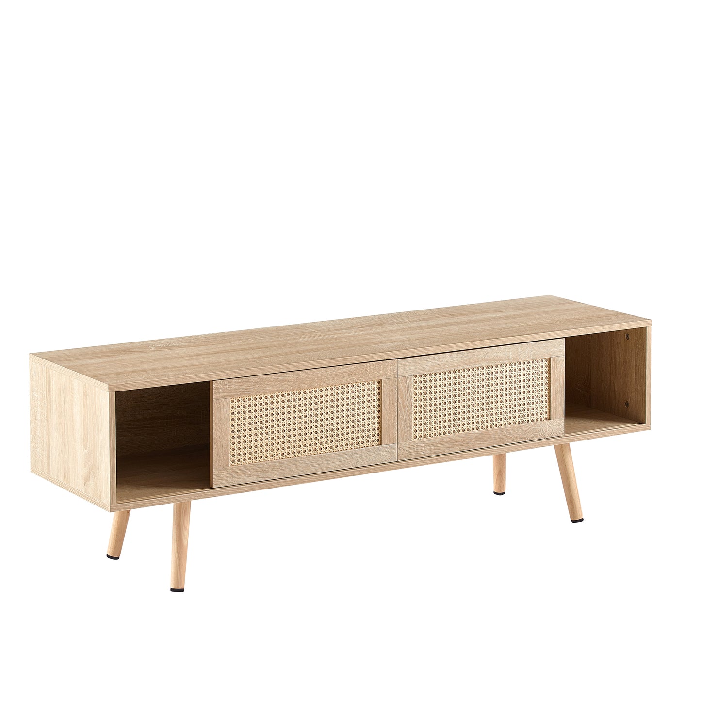 Double Sliding Doors TV Cabinet
