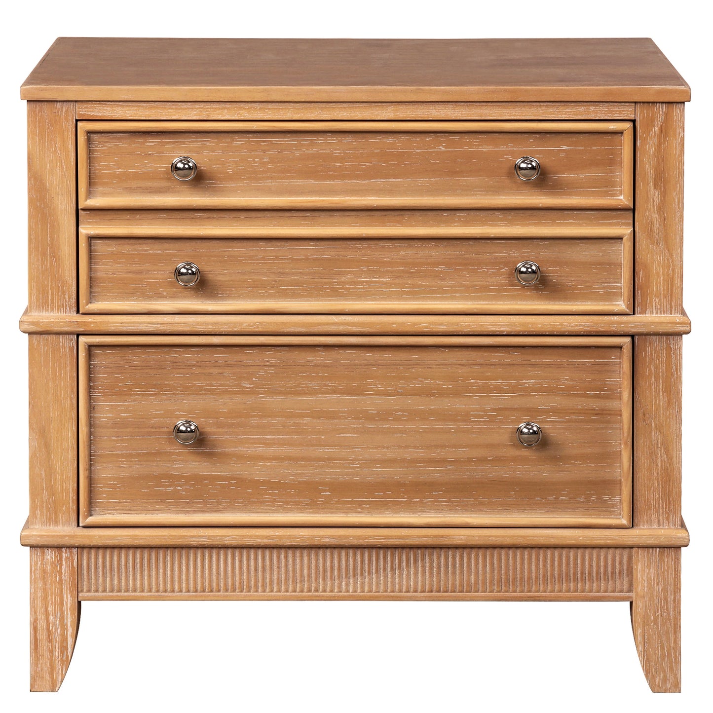 Elysian Pine 3-Drawer Side Table