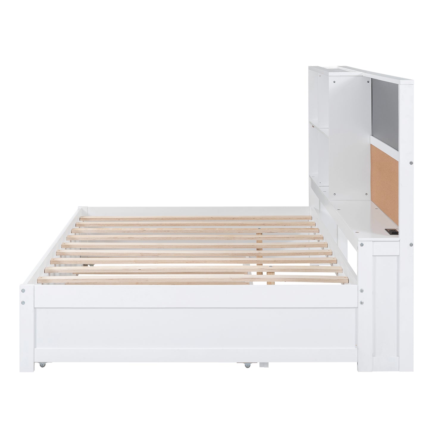 Daybed With Storage Shelves - View 18 - MuMu