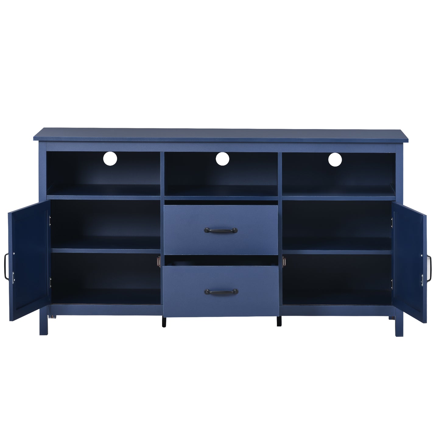 U-Style Navy TV Stand