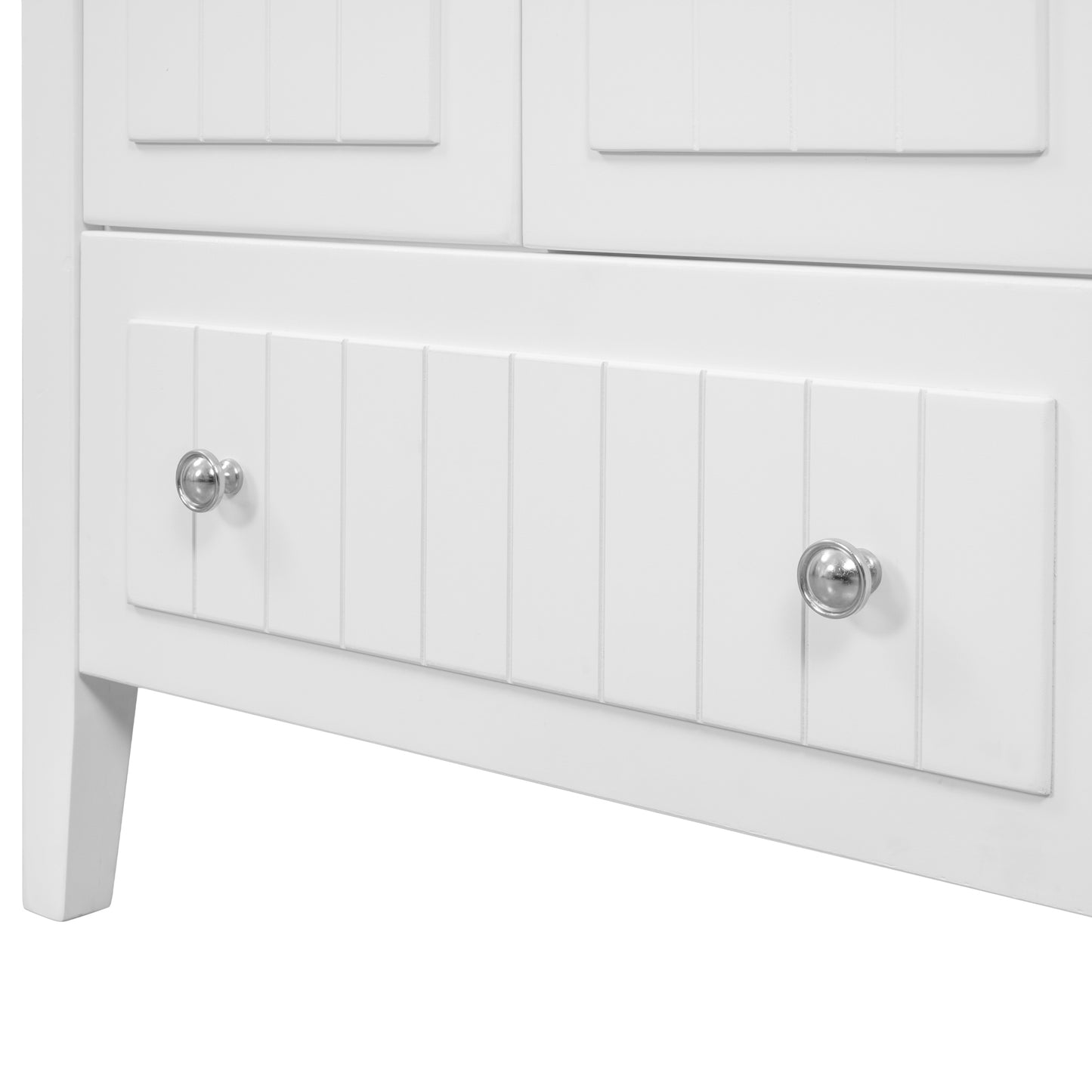 36" Bathroom Vanity With Ceramic Basin