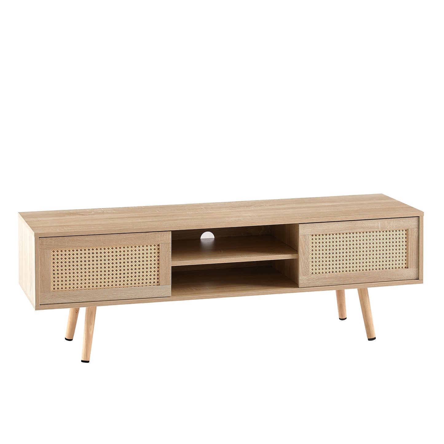 Double Sliding Doors TV Cabinet