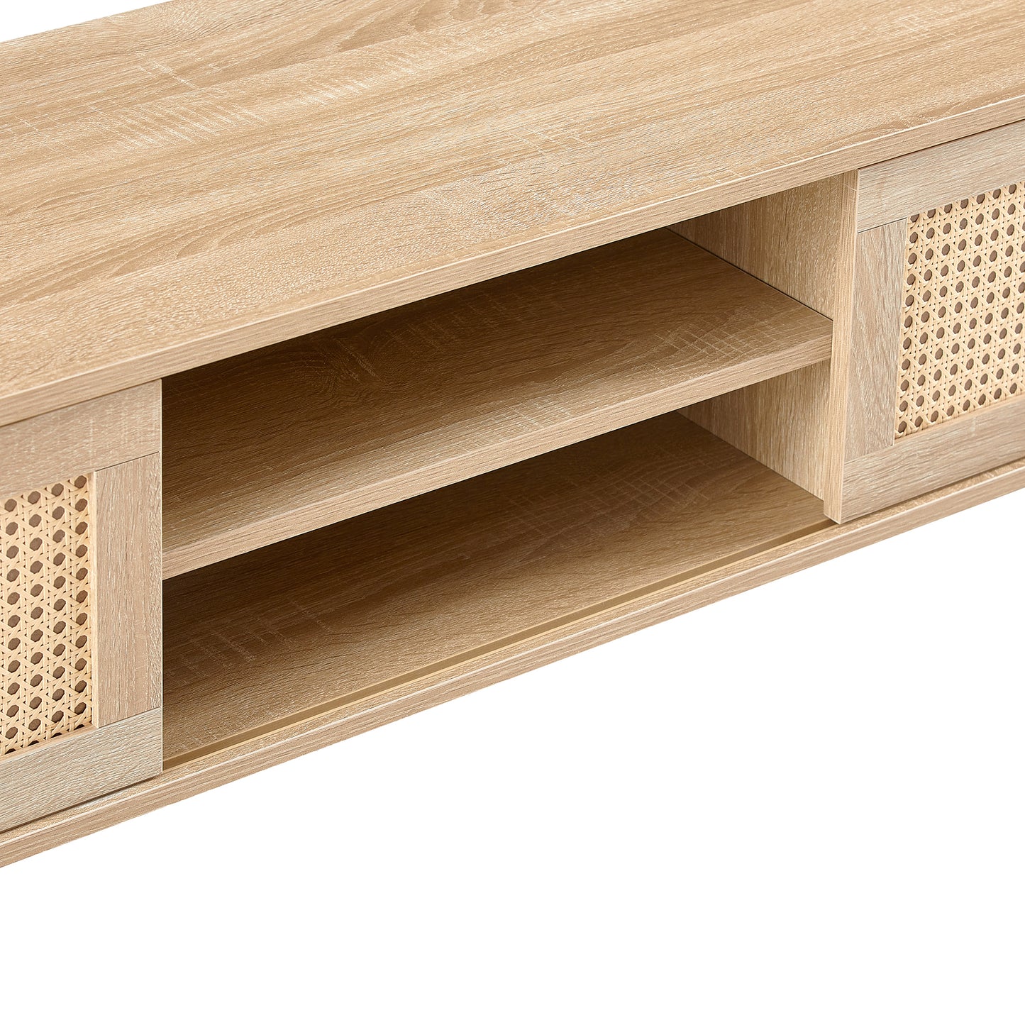 Double Sliding Doors TV Cabinet