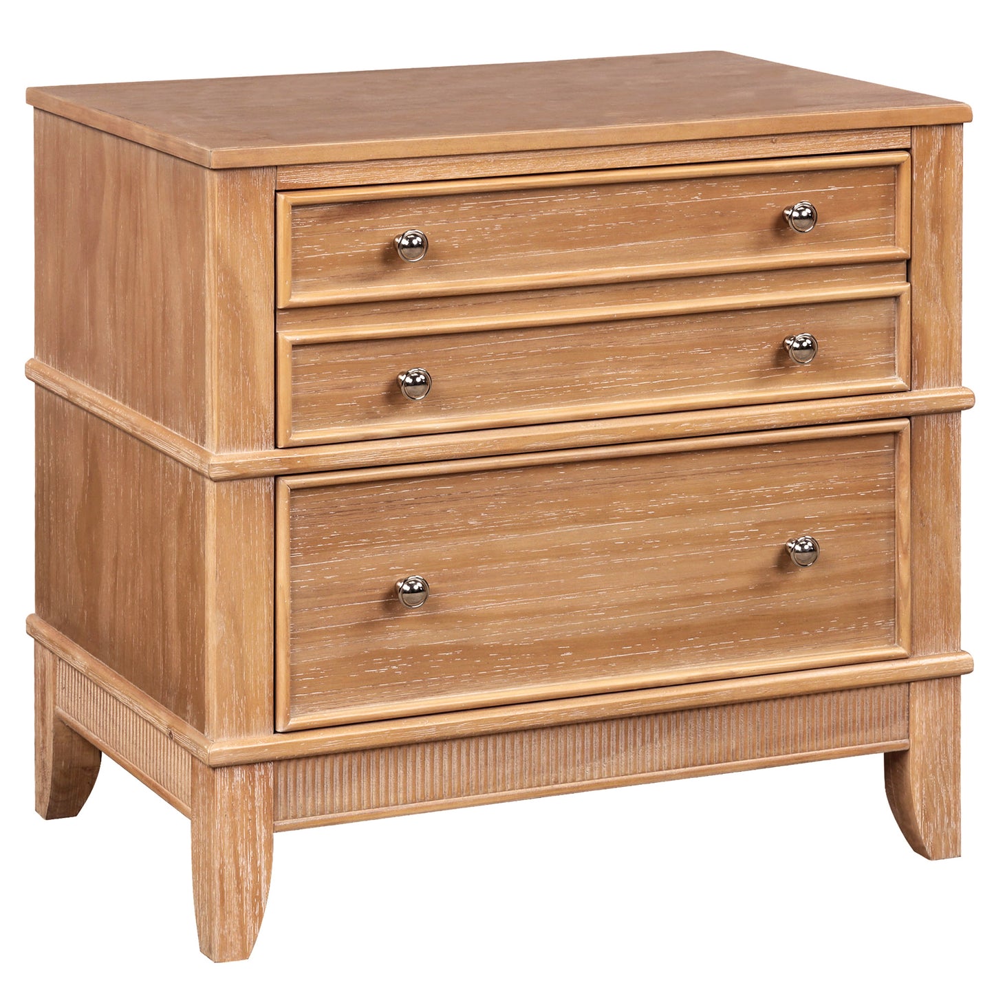 Elysian Pine 3-Drawer Side Table