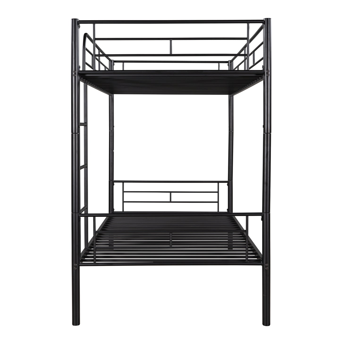 Twin Metal Bunk Bed -Black