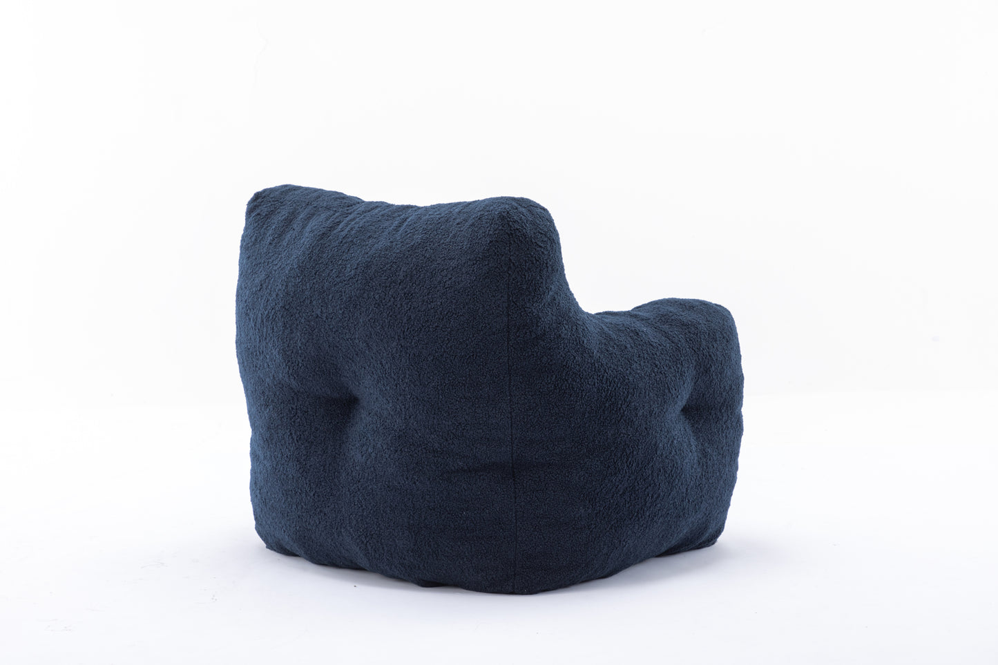 Teddy Fabric Tufted Bean Bag Chair