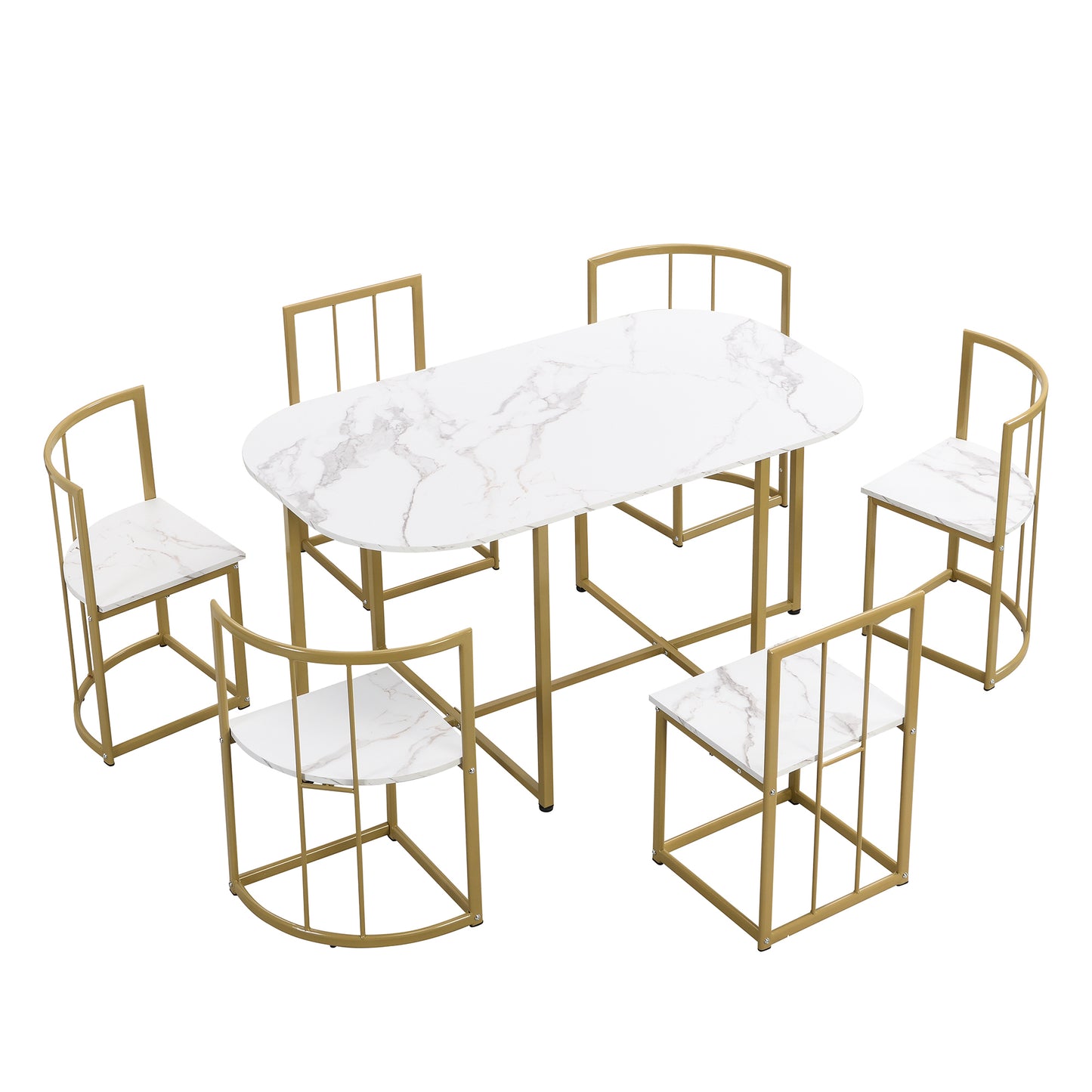 Glamour Dining Table Set