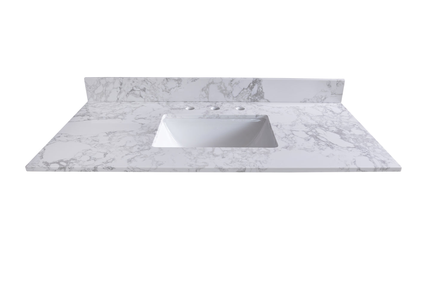 Montary Bathroom Stone Vanity With Rectangle Sink