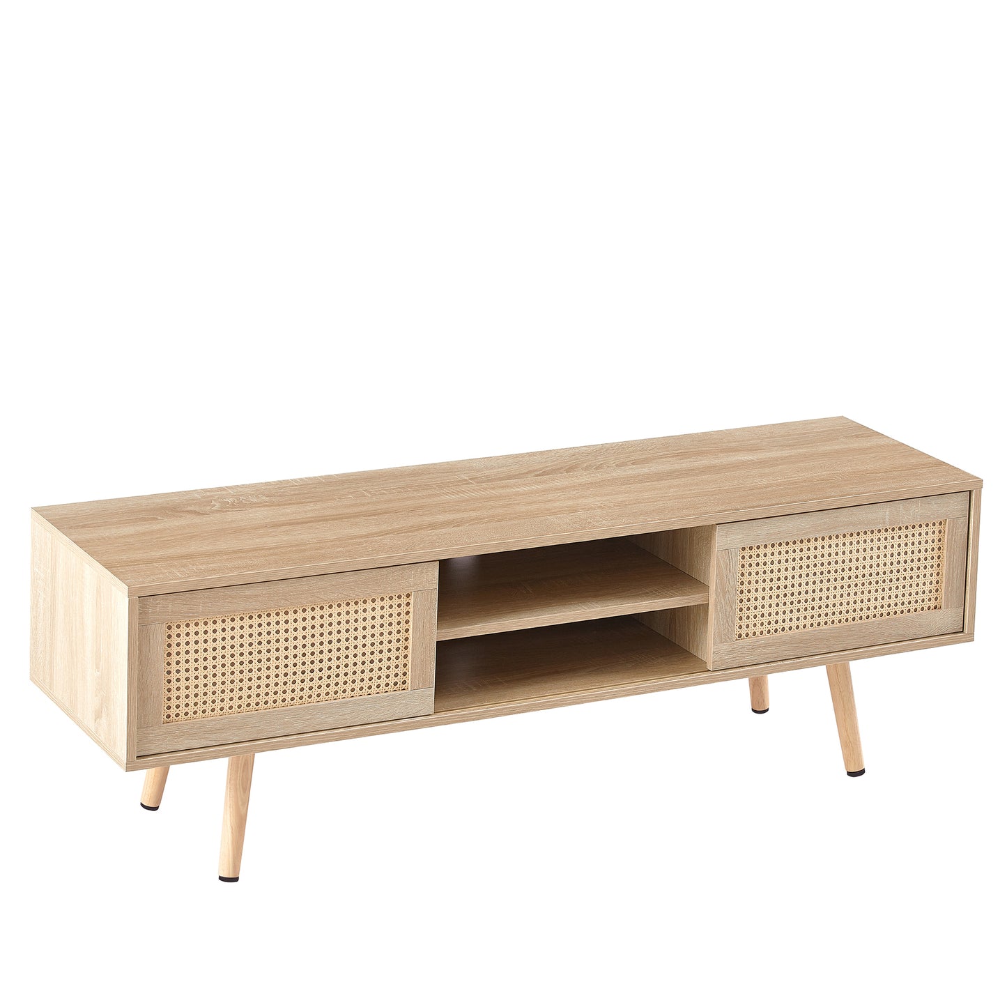 Double Sliding Doors TV Cabinet