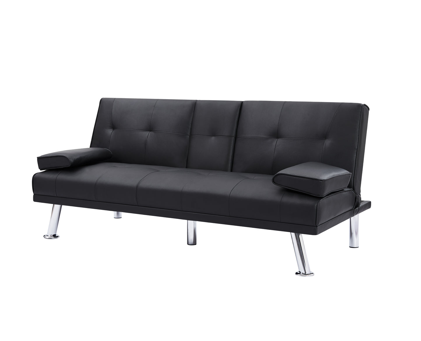 Modern Black Foldable Sofa Bed