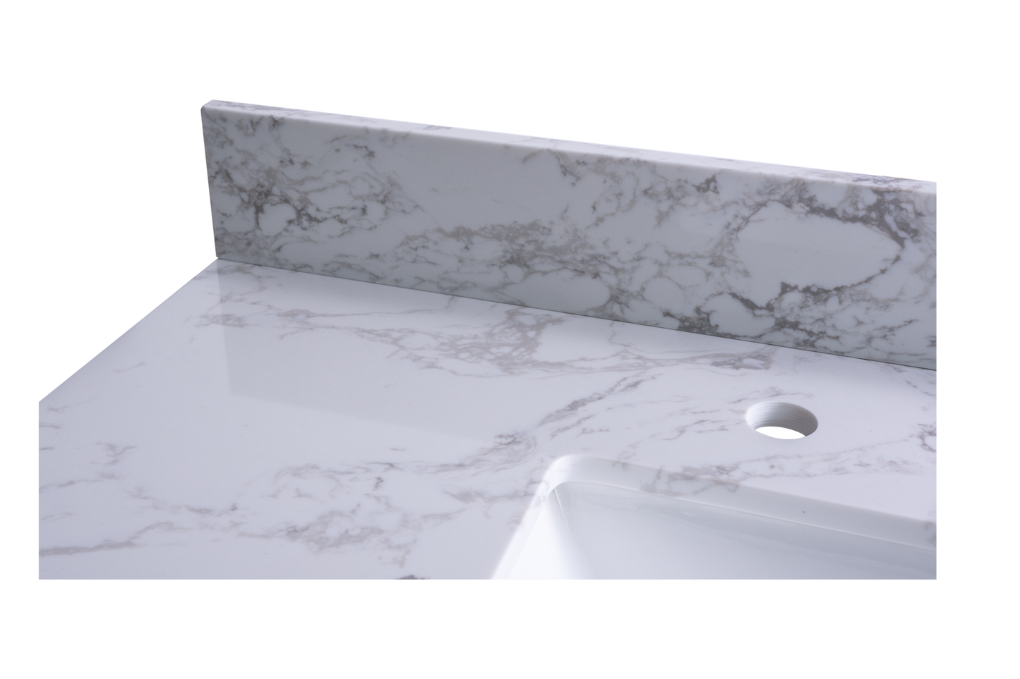Montary Bathroom Stone Vanity With Rectangle Sink