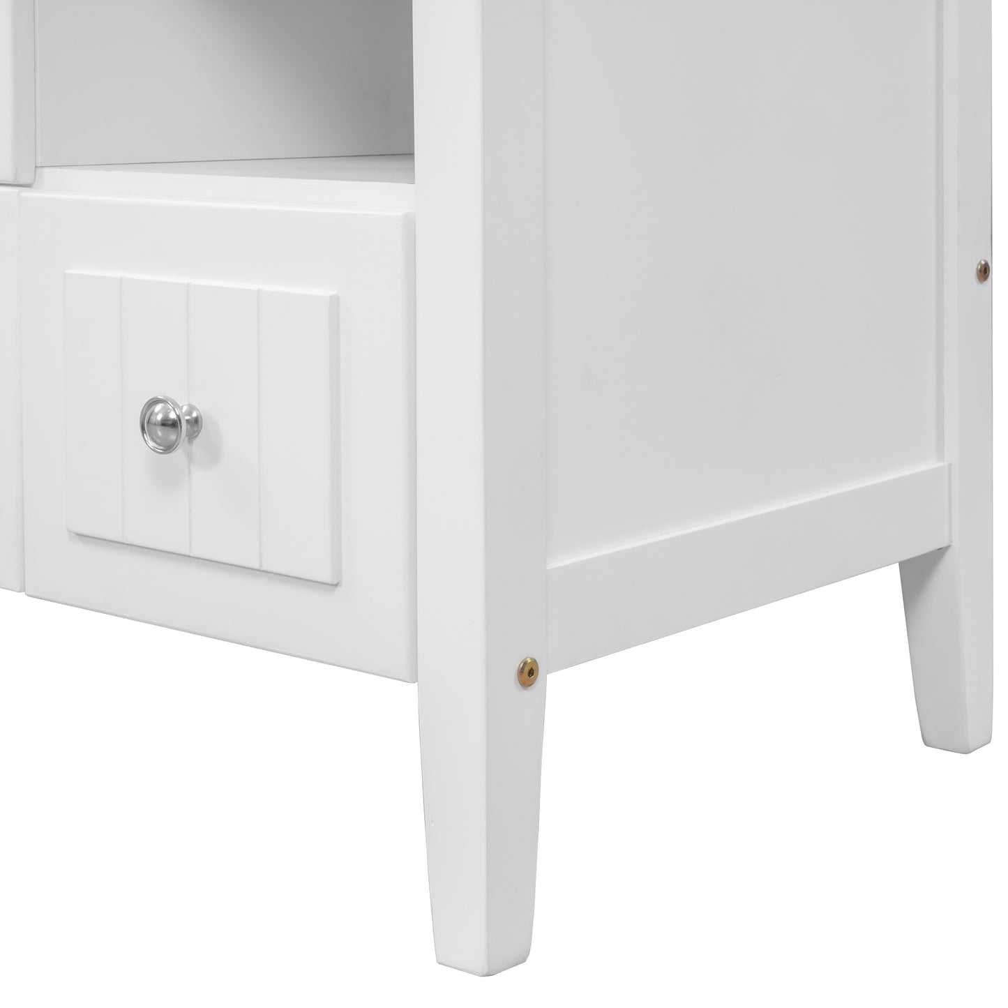 36" Bathroom Vanity With Ceramic Basin