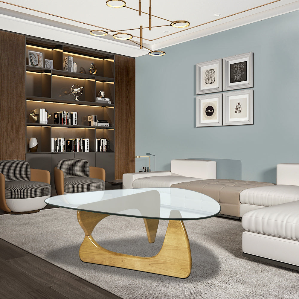 Modern Geometric Marvel Coffee Table