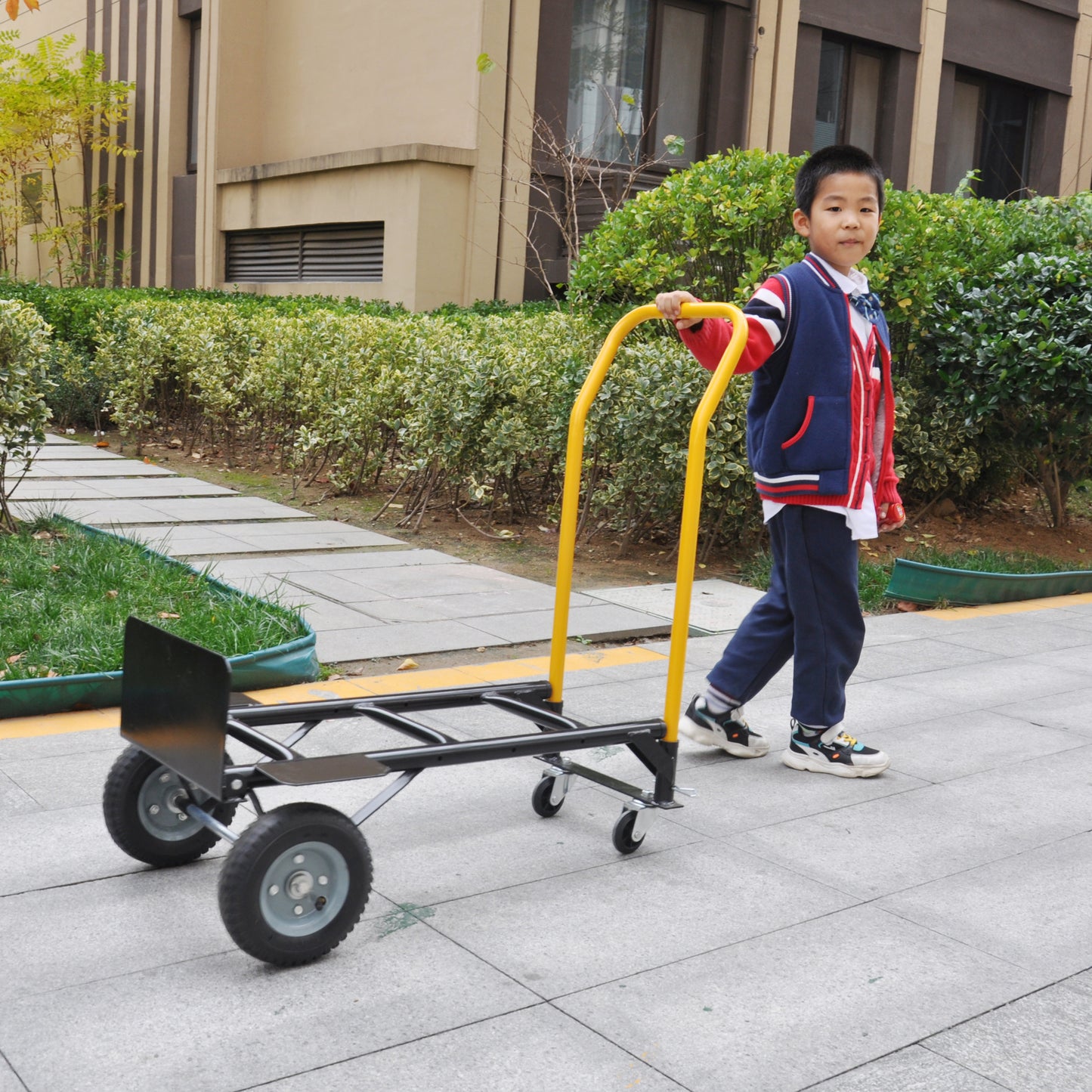 Hand Truck Dual Purpose Dolly Cart - View 21 - MuMu