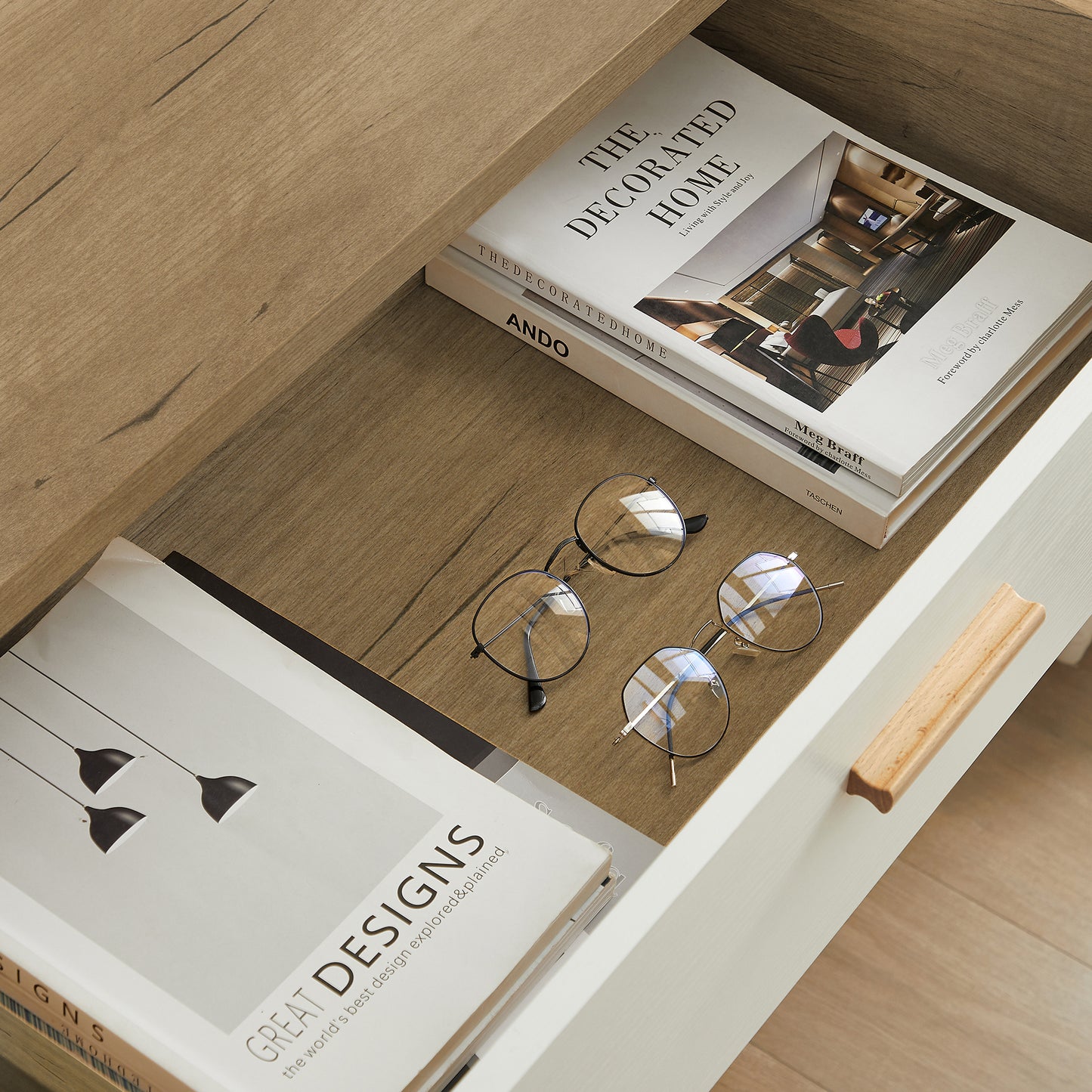 Classic Wooden Drawer Dresser Cabinet