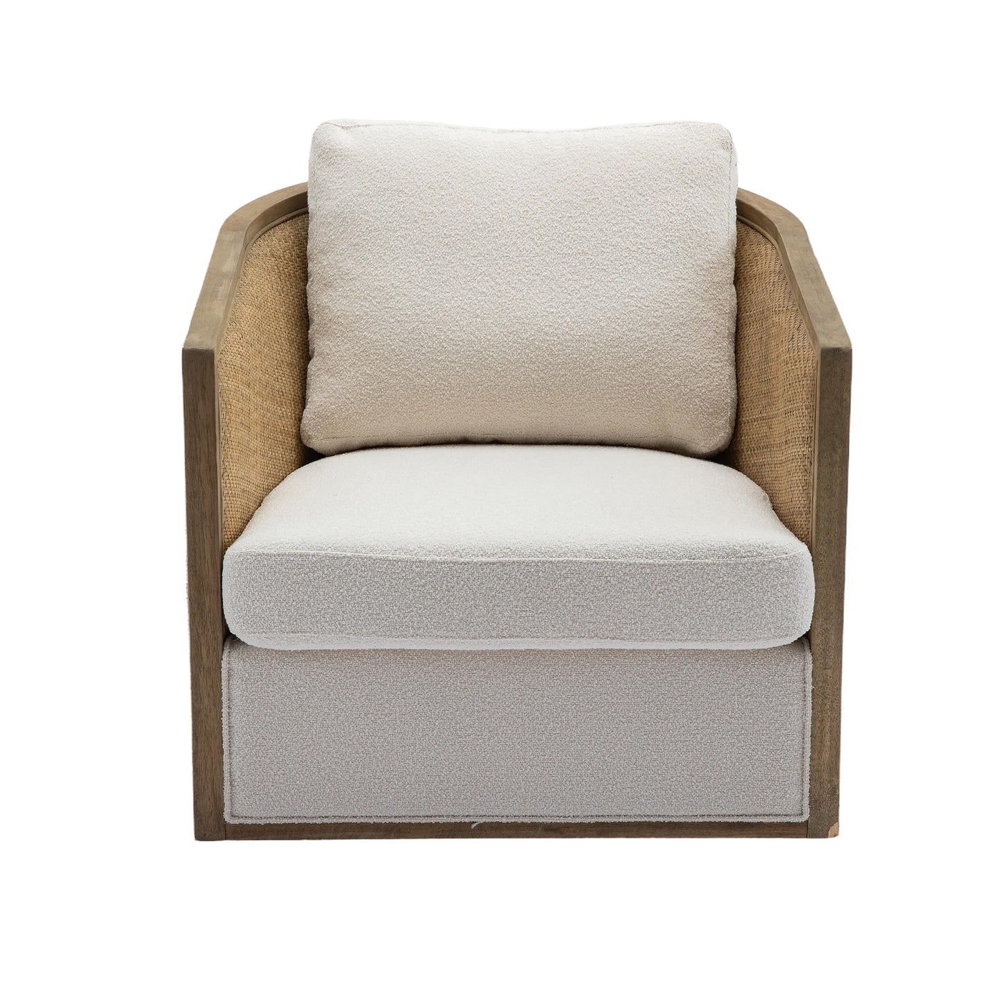 Coolmore Swivel Barrel Accent Chair
