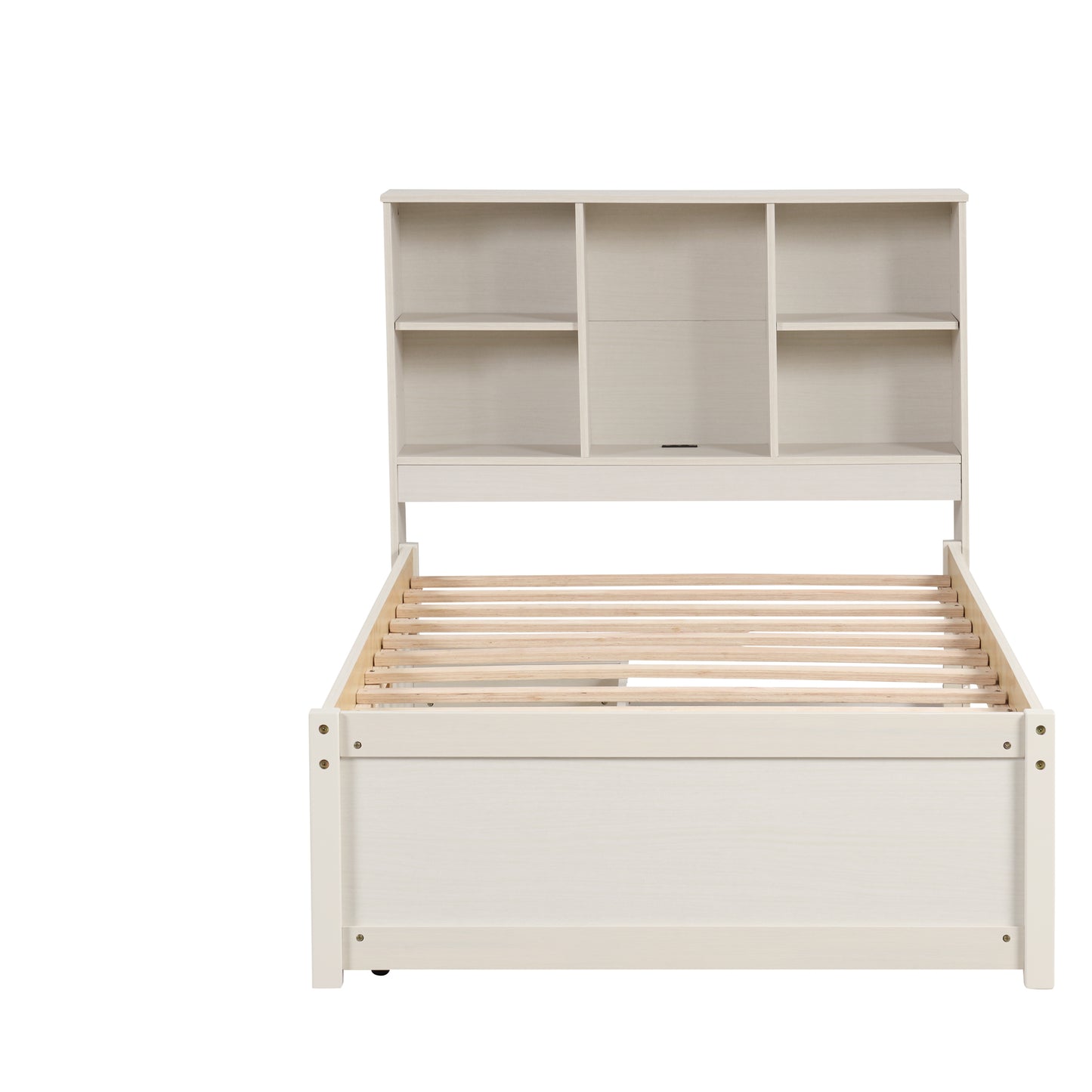 Smart Bedroom USB Port Modern Twin Size Bed