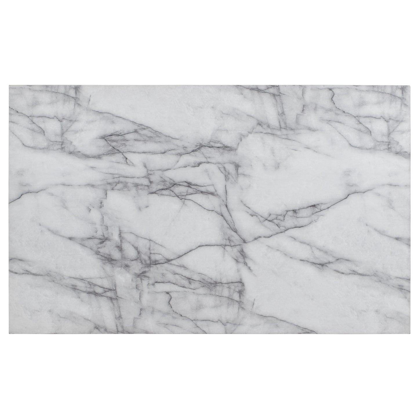 Modern Style Marbled Veneer Dining Set