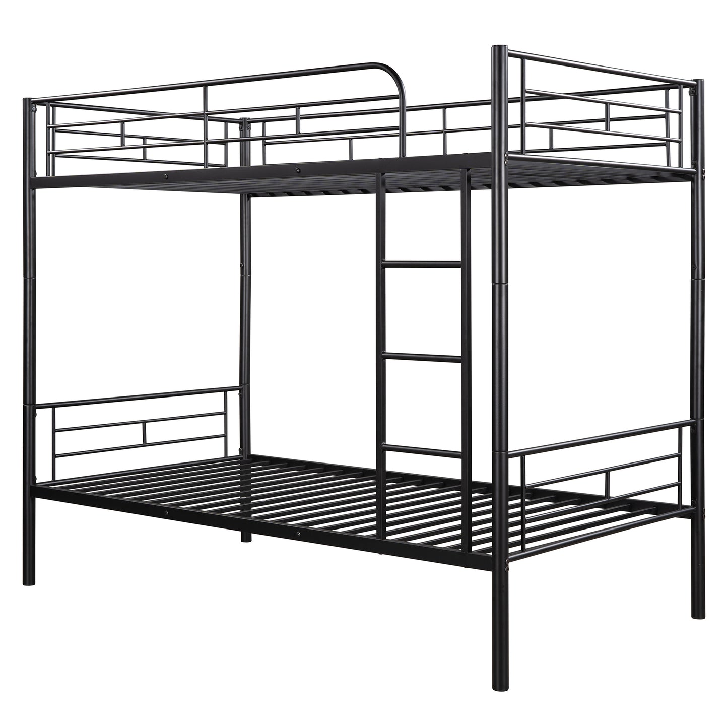 Twin Metal Bunk Bed -Black