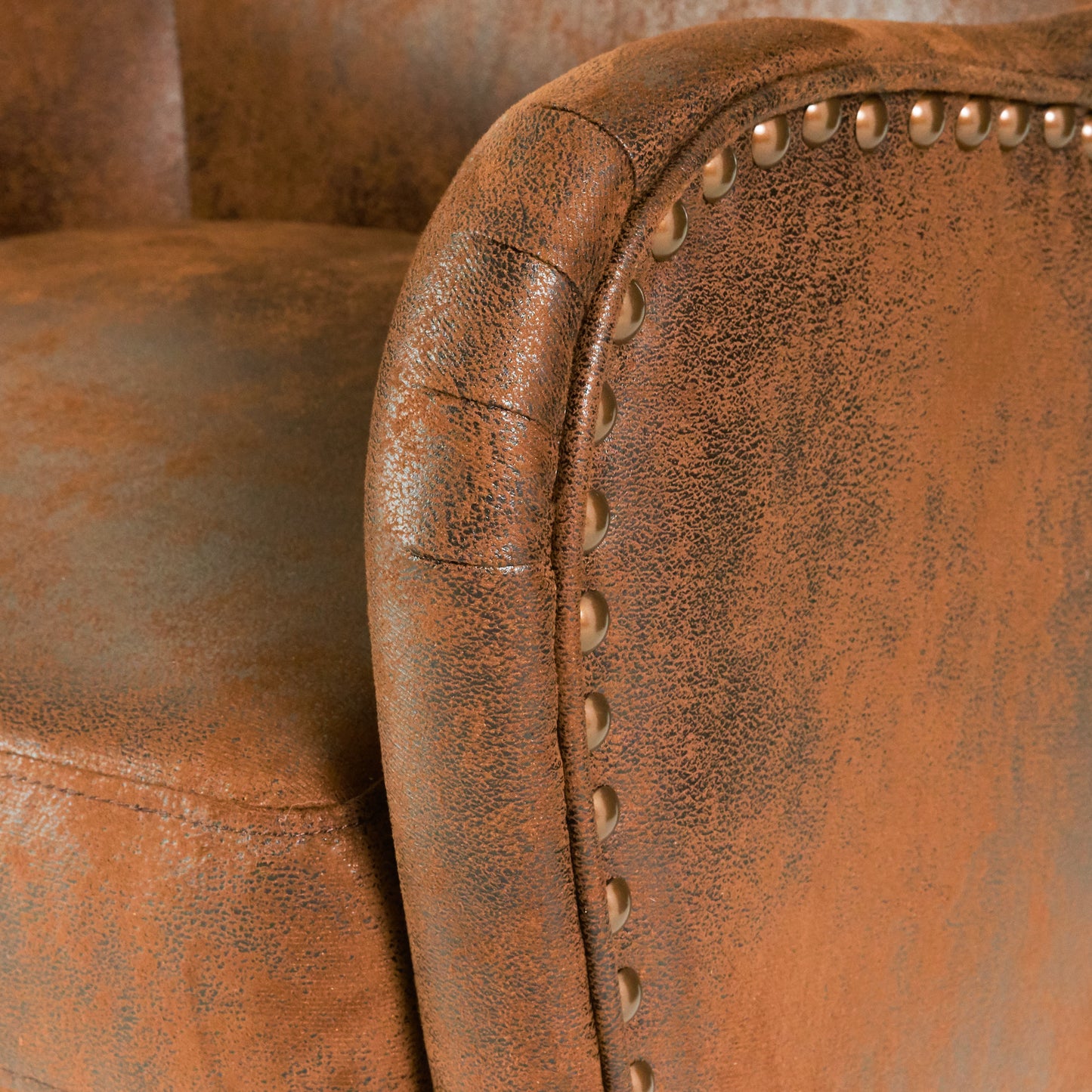 Luxurious Comfort The Hi-Back Studded Chair