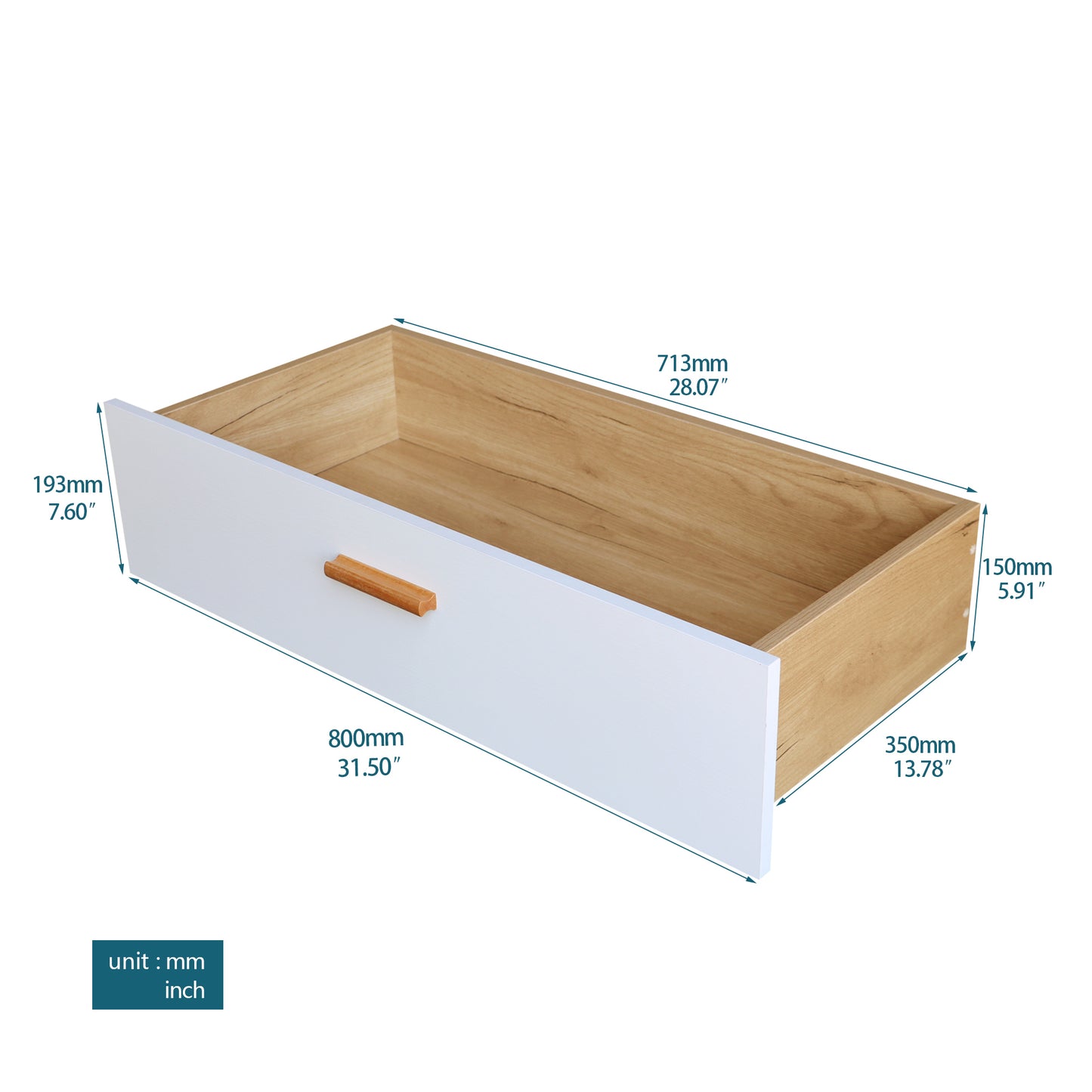 Harmony Wooden Drawer Dresser Cabinet