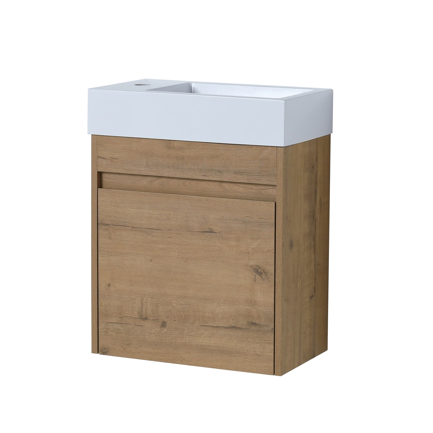 18'' Wall Mounted Bathroom Vanity