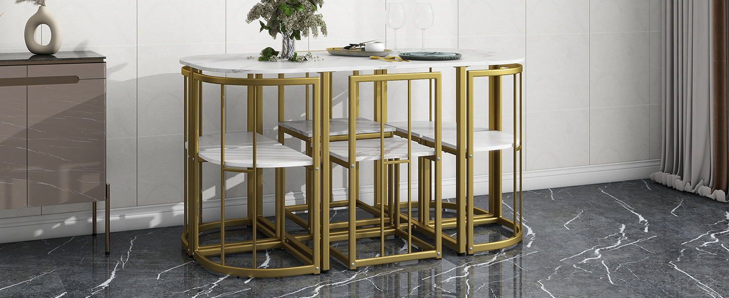 Glamour Dining Table Set