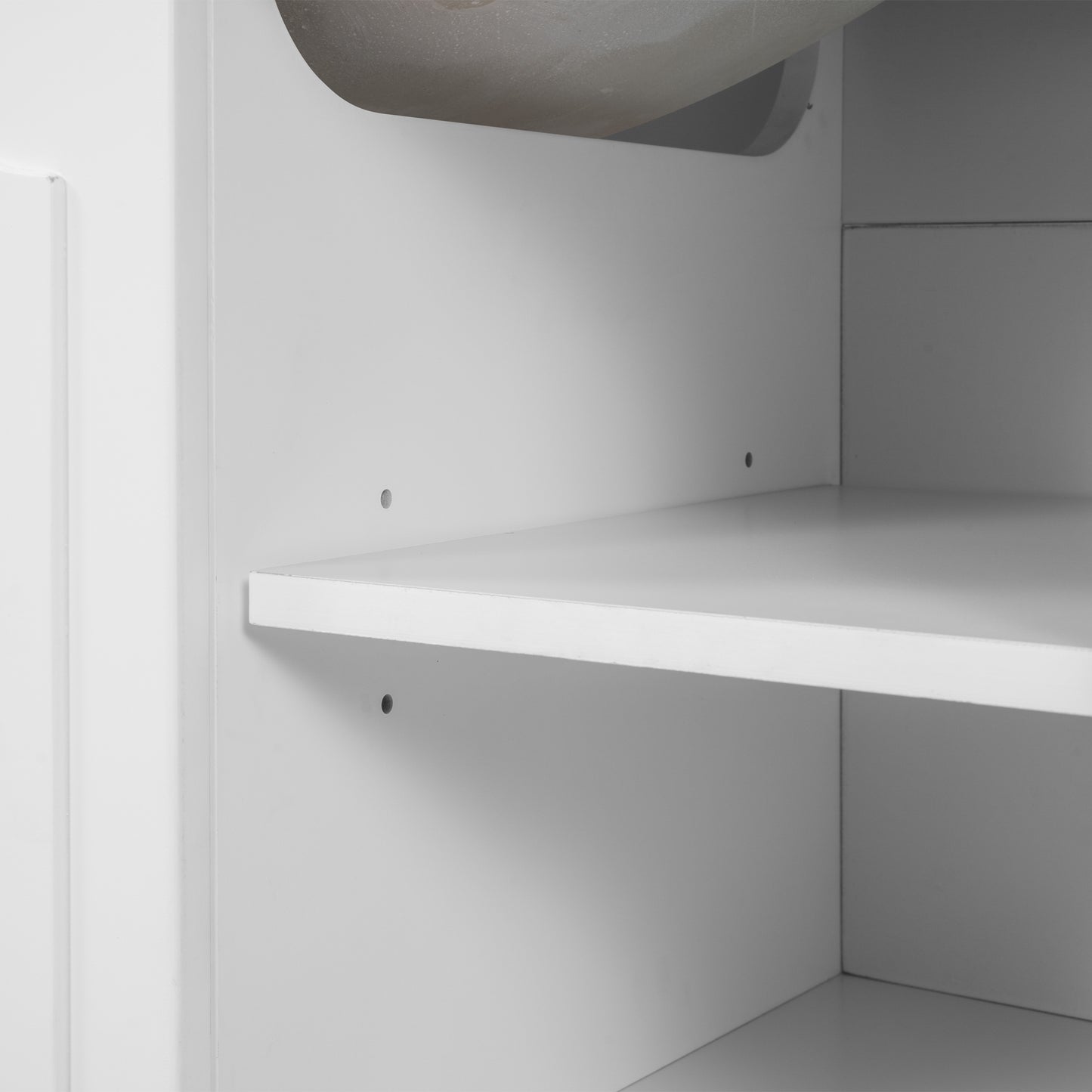 36" Bathroom Vanity With Ceramic Basin