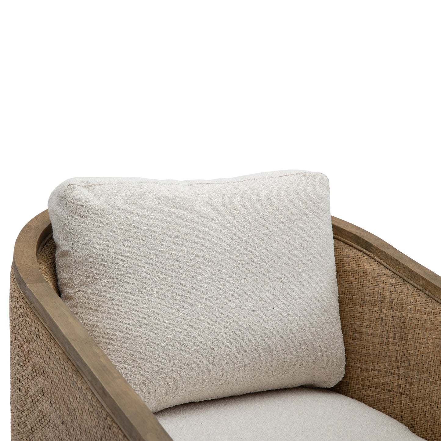 Coolmore Swivel Barrel Accent Chair