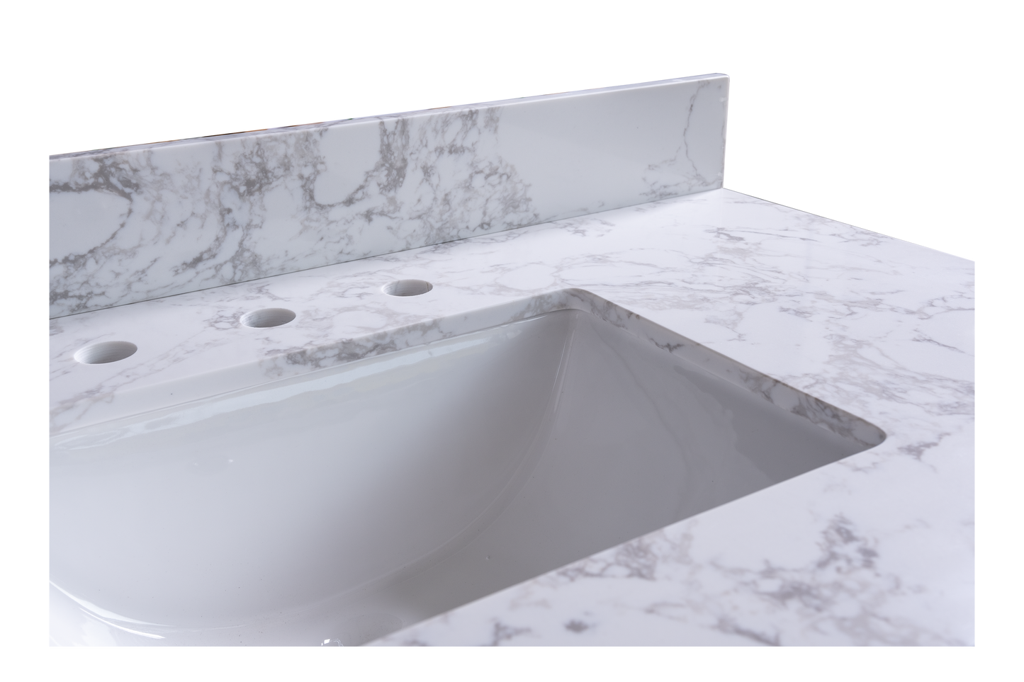 Montary Bathroom Stone Vanity With Rectangle Sink