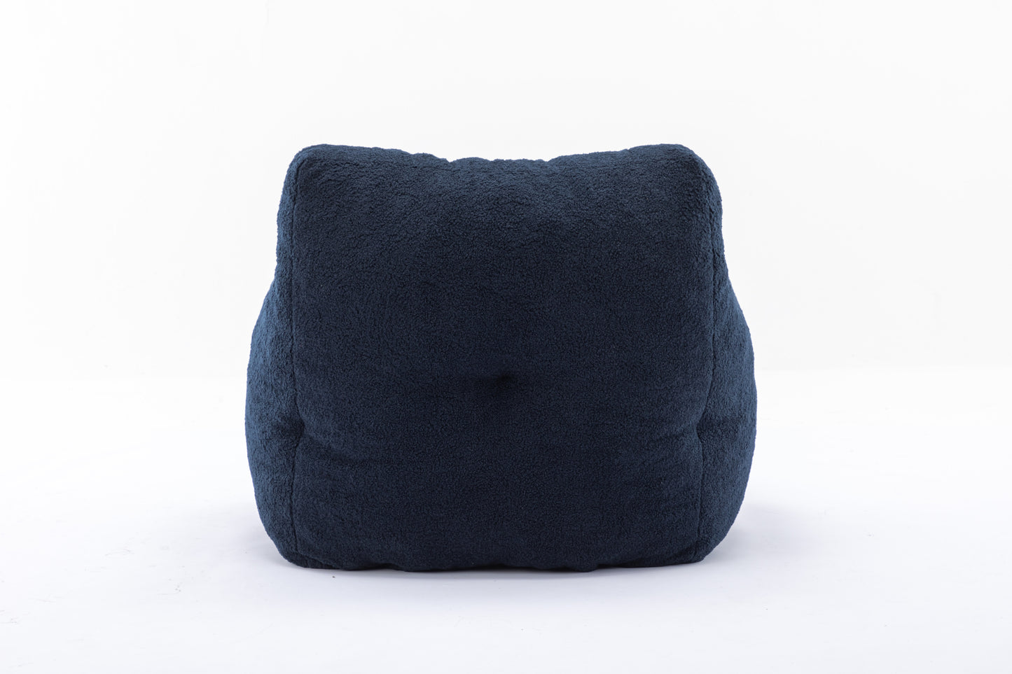 Teddy Fabric Tufted Bean Bag Chair