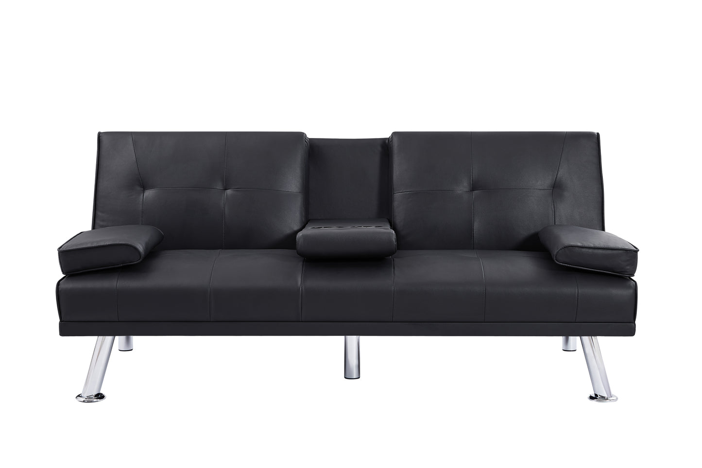 Modern Black Foldable Sofa Bed
