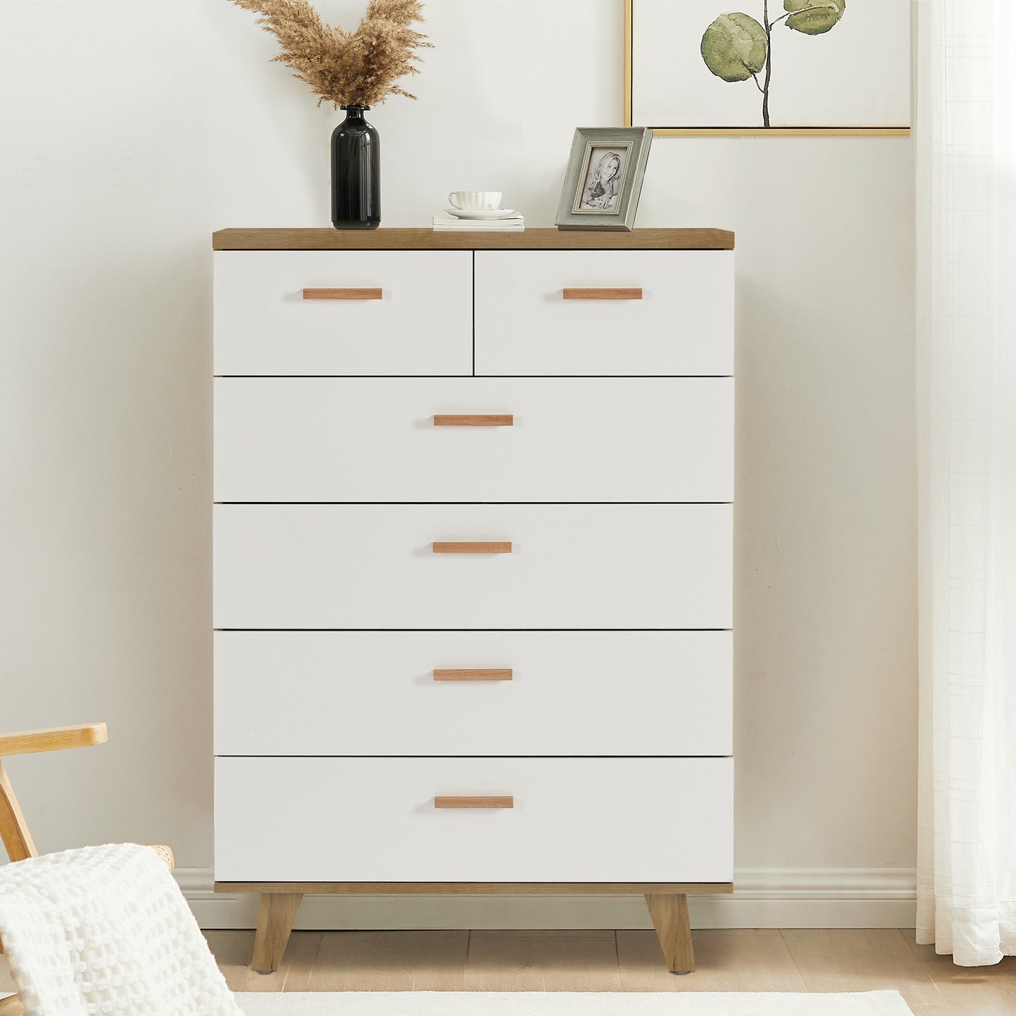 Harmony Wooden Drawer Dresser Cabinet