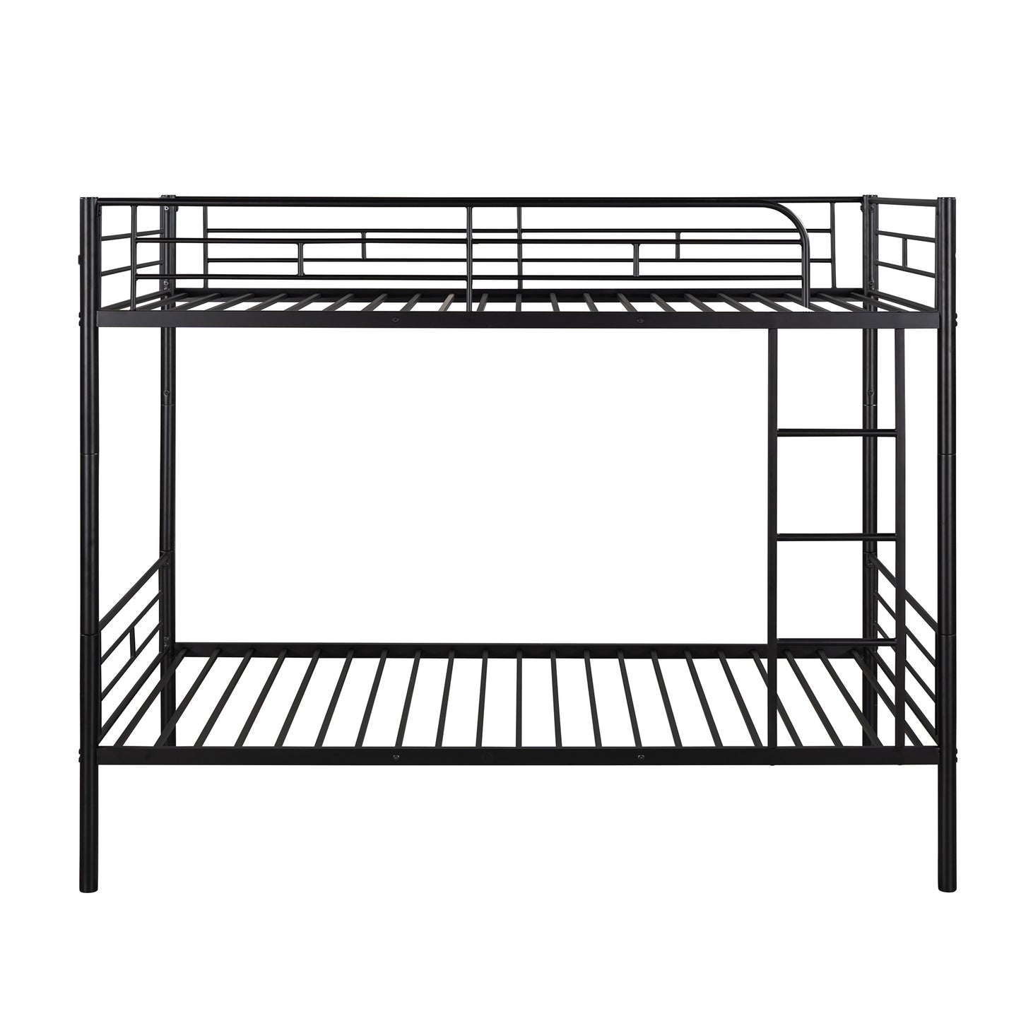 Twin Metal Bunk Bed -Black