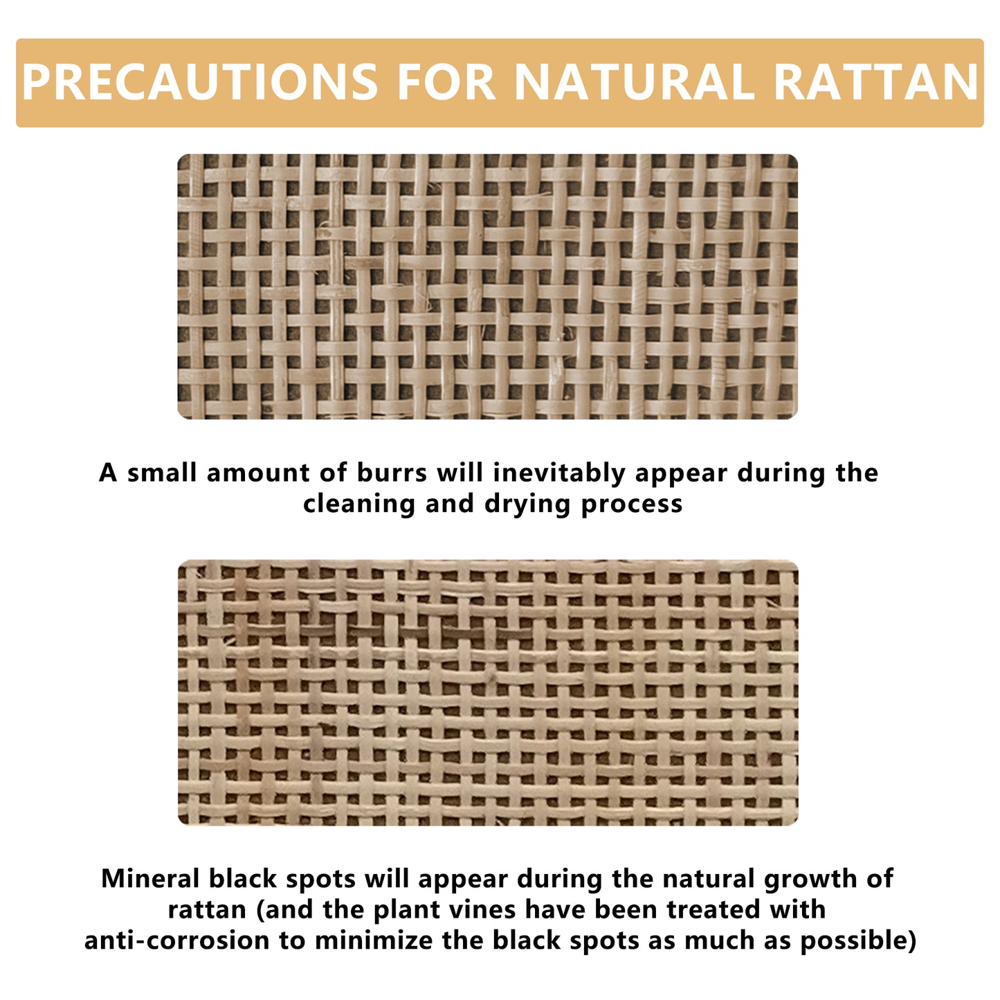 Black Elegance Rattan Dresser