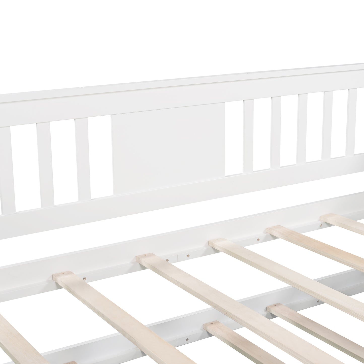 Twin Wooden Daybed With Trundle Bed