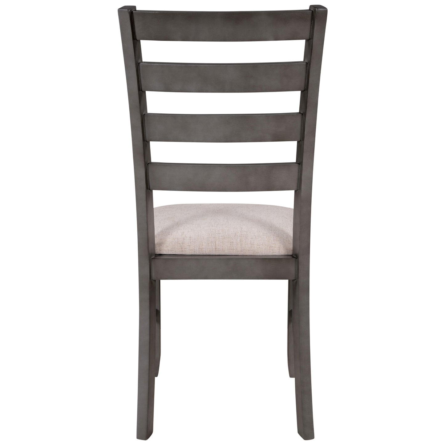 Modern Gray Solid Wood 6-Piece Dining Set