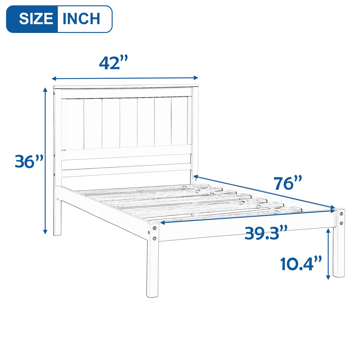 Headboard Platform Frame - View 7 - MuMu
