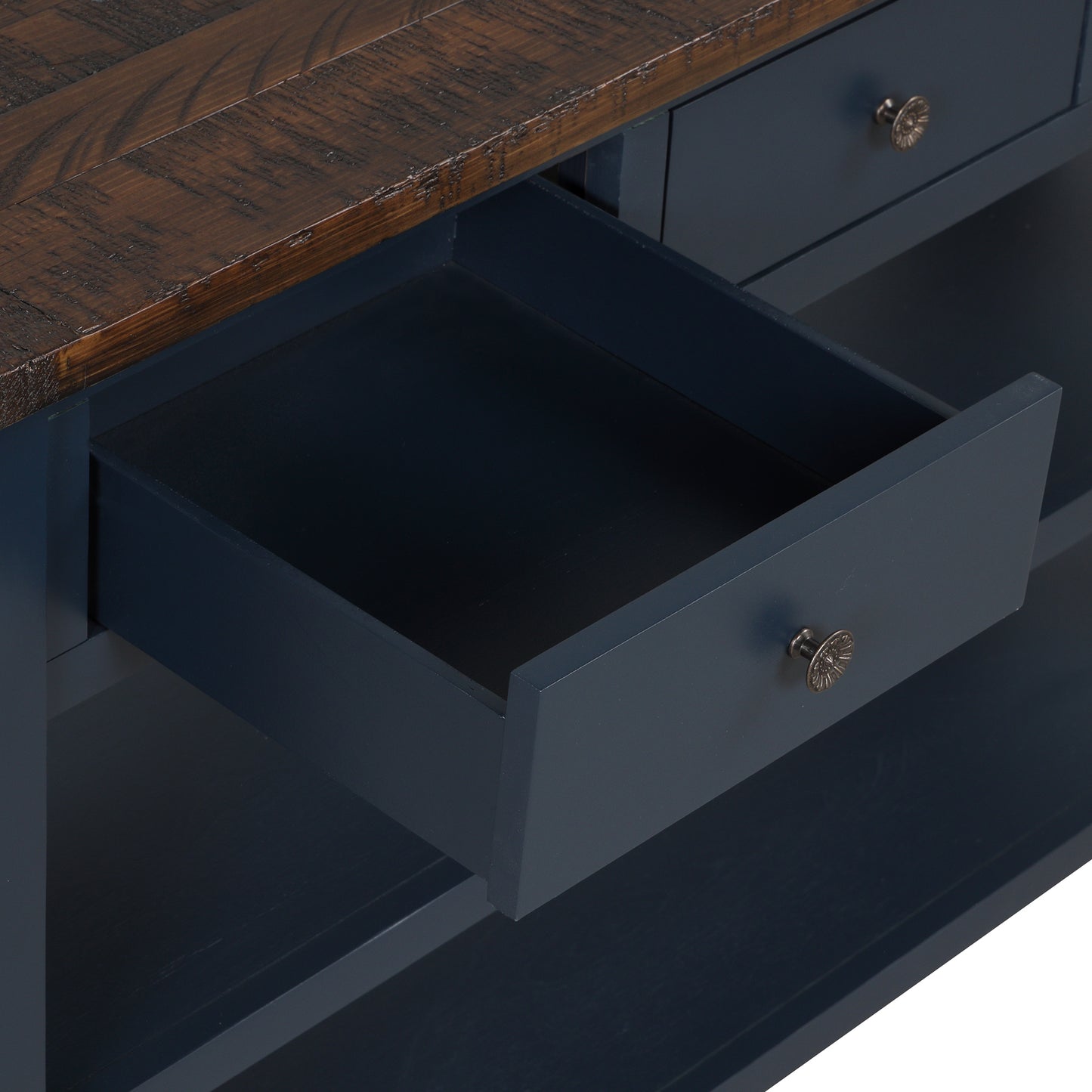 Blue Console Table