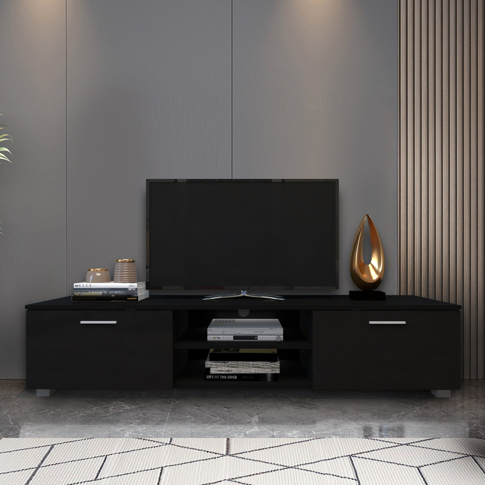 70 Inch Black TV Stand
